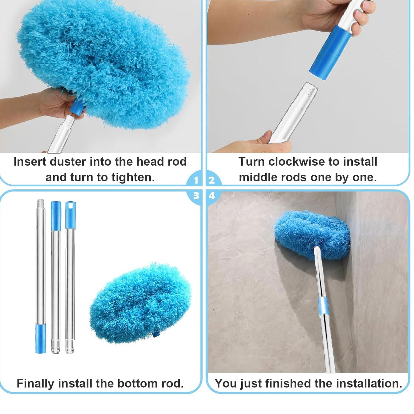 Washable Ceiling Fan Cleaner Duster