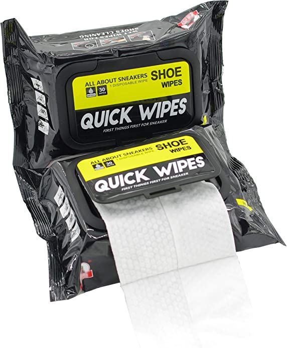 Natural Shoe Cleaner Wipes - 1 Packs of 80